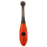 Periuta de dinti din silicon pentru antrenament, Buburuza, 6 luni+, Mombella