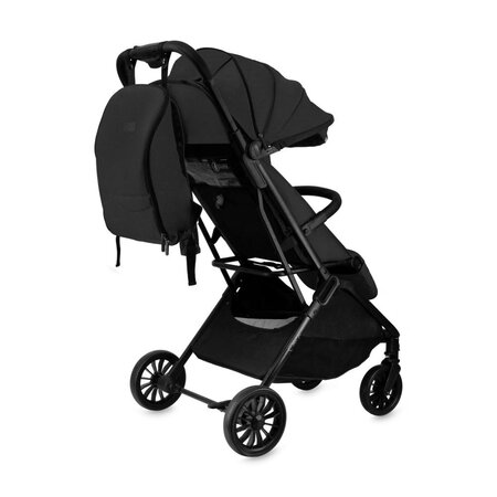 Carucior sport pentru copii Auto-folding Andrea, 0-22 kg, Black, Momi 696607