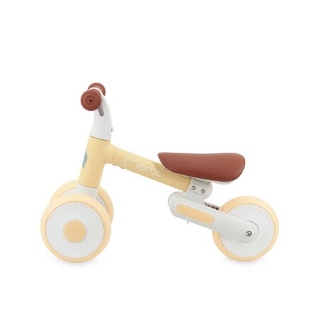 Bicicleta pliabila fara pedale Dex, Yellow, Momi 696695
