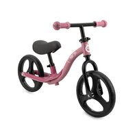 Bicicleta fara pedale cu roti led Isoka, Pink, 2 ani+, Momi