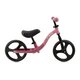Bicicleta fara pedale cu roti led Isoka, Pink, 2 ani+, Momi 696711