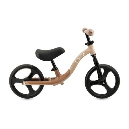 Bicicleta fara pedale cu roti led Isoka, Beige, 2 ani+, Momi 696724