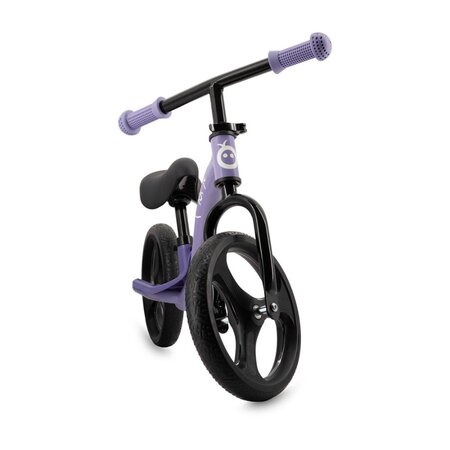 Bicicleta fara pedale cu roti led Isoka, Purple, 2 ani+, Momi 696728