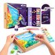 Set de creatie Wood & Craft Succulents, 21 x 21 cm, Ocean Calm, 14 ani+, Okto 696746