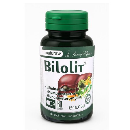Bilolit, 60 comprimate, Pro Natura