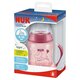 Biberon cu cu efect de stalucire in intuneric Learner First Choice, 6-18 luni, 150 ml, Nuk 696838