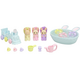 Set 3 figurine Sylvanian Families, Tripleti Milk Rabbit, 3 ani+, Epoch 696906
