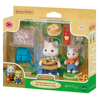 Set 2 figurine Sylvanian Families, Pisicutele Exploratoare, 3 ani+, Epoch