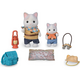 Set 2 figurine Sylvanian Families, Pisicutele Exploratoare, 3 ani+, Epoch 696922
