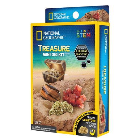 Mini Kit Creativ STEM Sa Cautam Comoara, 8 ani+, National Geographic 696944