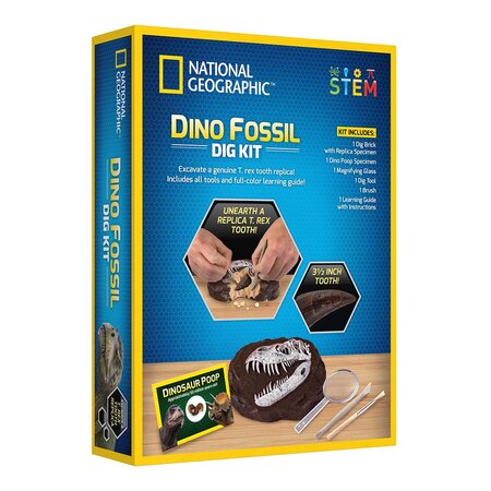 Kit Creativ STEM Sa Cautam Dinozauri, 8 ani+, National Geographic 696952