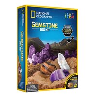 Kit Creativ STEM Sa Cautam Pietre Pretioase, 8 ani+, National Geographic