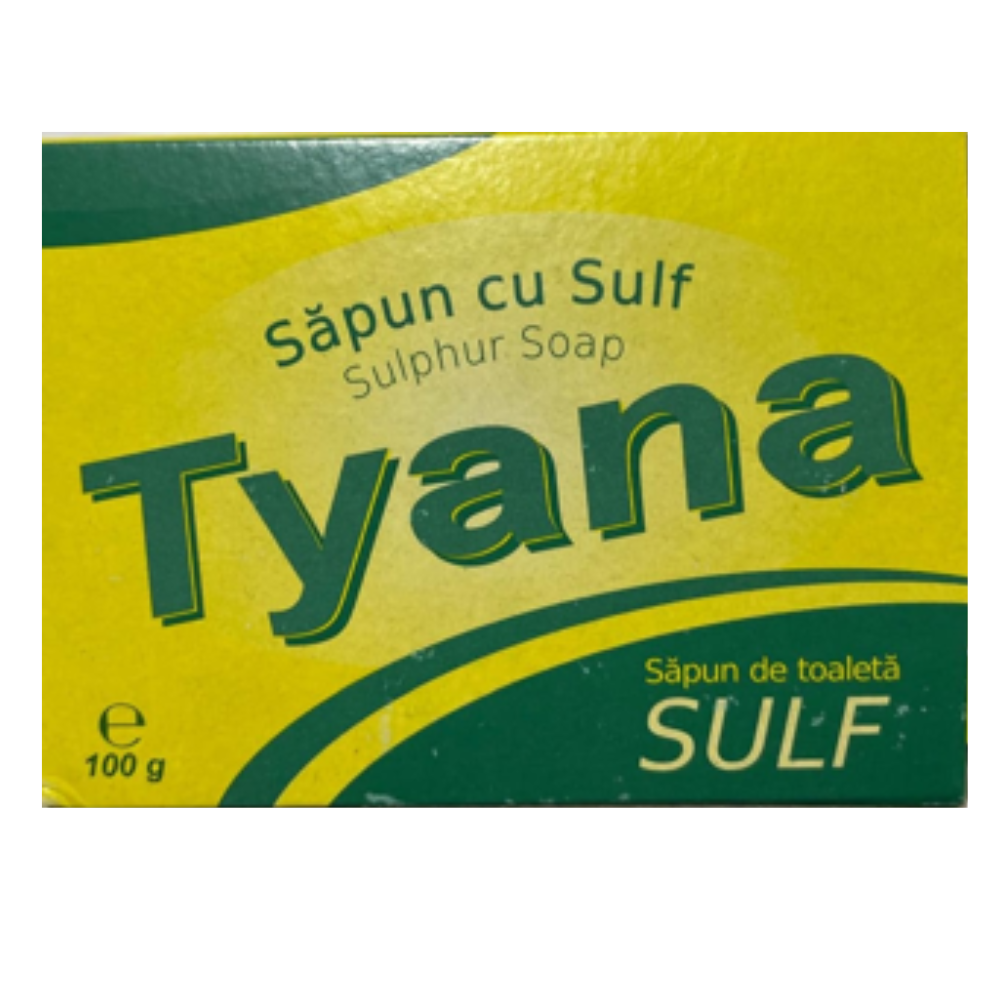 Sapun cu sulf, 100 g, Tyana
