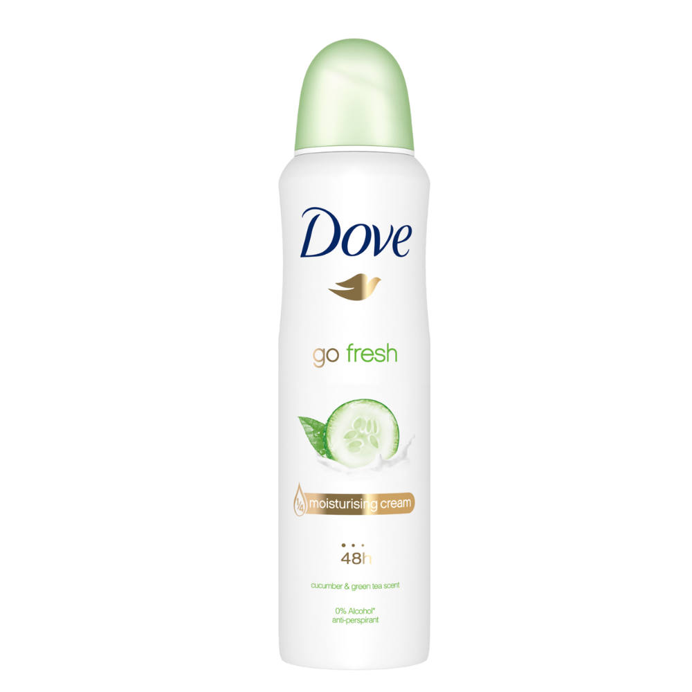 Deodorant spray, Cucumber & Green Tea, 250 ml, Dove