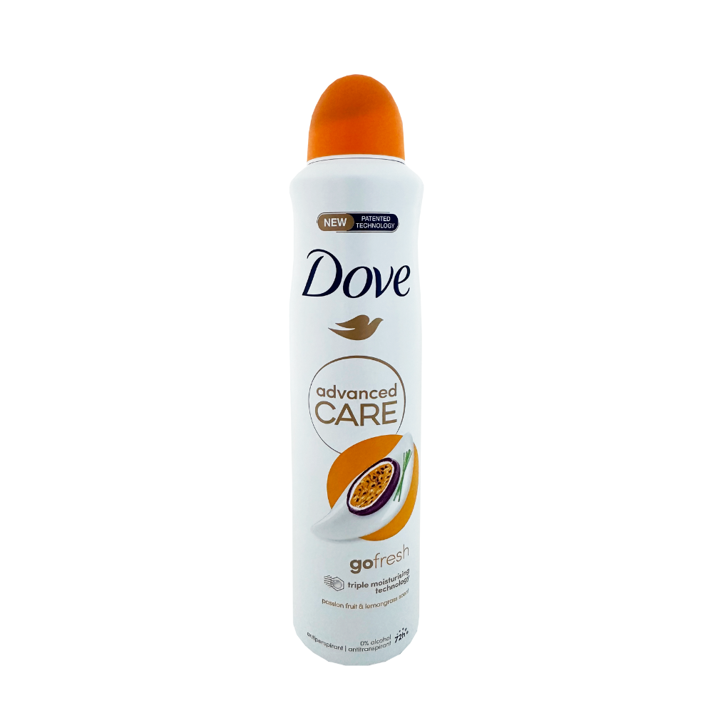 Deodorant spray, Passion Lemongrass, 150 ml, Dove