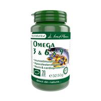Omega 3-6-9, 20 capsule, Pro Natura