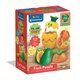 Joc educativ de logica fructe colorate din plastic reciclat, 12-36 luni, Clementoni 697150