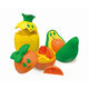Joc educativ de logica fructe colorate din plastic reciclat, 12-36 luni, Clementoni 697151