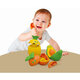 Joc educativ de logica fructe colorate din plastic reciclat, 12-36 luni, Clementoni 697149