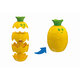 Joc educativ de logica fructe colorate din plastic reciclat, 12-36 luni, Clementoni 697147