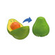 Joc educativ de logica fructe colorate din plastic reciclat, 12-36 luni, Clementoni 697146