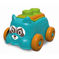 Jucarie educationala Catel cu cuburi moi Soft Clemmy, Albastru, 6-36 luni, Clementoni