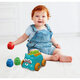 Jucarie educationala Catel cu cuburi moi Soft Clemmy, Albastru, 6-36 luni, Clementoni 697209
