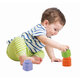 Jucarie educationala Catel cu cuburi moi Soft Clemmy, Albastru, 6-36 luni, Clementoni 697210