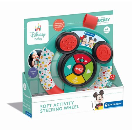 Volan interactiv Mickey si Minnie, 6 luni+, Clementoni