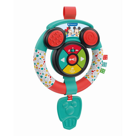 Volan interactiv Mickey si Minnie Baby, 6 luni+, Clementoni 697241
