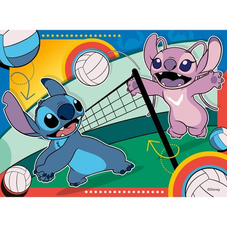 Puzzle Disney Stitch 4 in 1, 3 ani+, Ravensburger 697277
