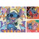 Puzzle Disney Stitch in ritmul muzicii, 5 ani+, 3x49 piese, Ravensburger 697290
