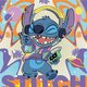 Puzzle Disney Stitch in ritmul muzicii, 5 ani+, 3x49 piese, Ravensburger 697291