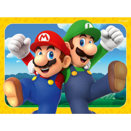 Puzzle Super Mario 4 in 1, 3 ani+, Ravensburger 697305