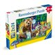 Puzzle Prietenii dragalasi ai padurii, 4 ani+, 2x24 piese, Ravensburger 697316