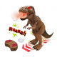 Jucarie interactiva Dinozaur T-Rex, +5 ani, Buki 697365