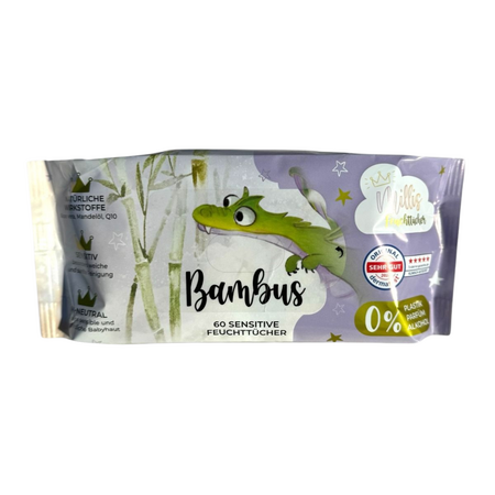 Servetele umede bambus, 60 bucati, Millis