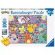 Puzzle Pokemon gata de lupta, 6 ani+, 100 piese, Ravensburger 697405