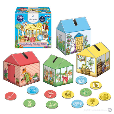 Joc educativ de asociere si potrivire a culorilor Peter Rabbit, +2 ani, Orchard Toys 697420