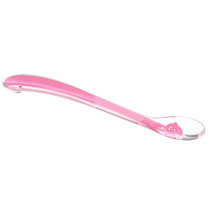 Lingurita din silicon Baby's Smile, Roz, Babyono 697427