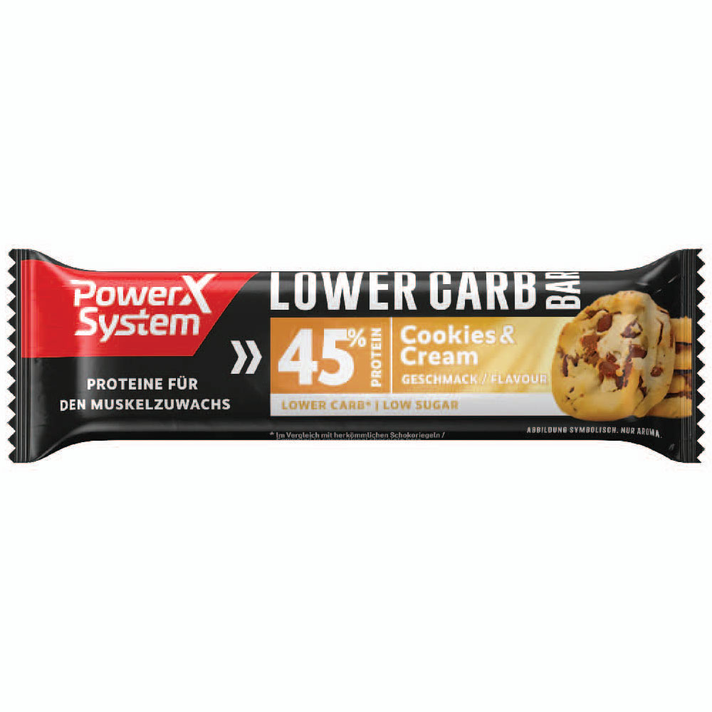 Baton proteic, cu aroma de biscuiti cu frisca, 40 g, PowerX System