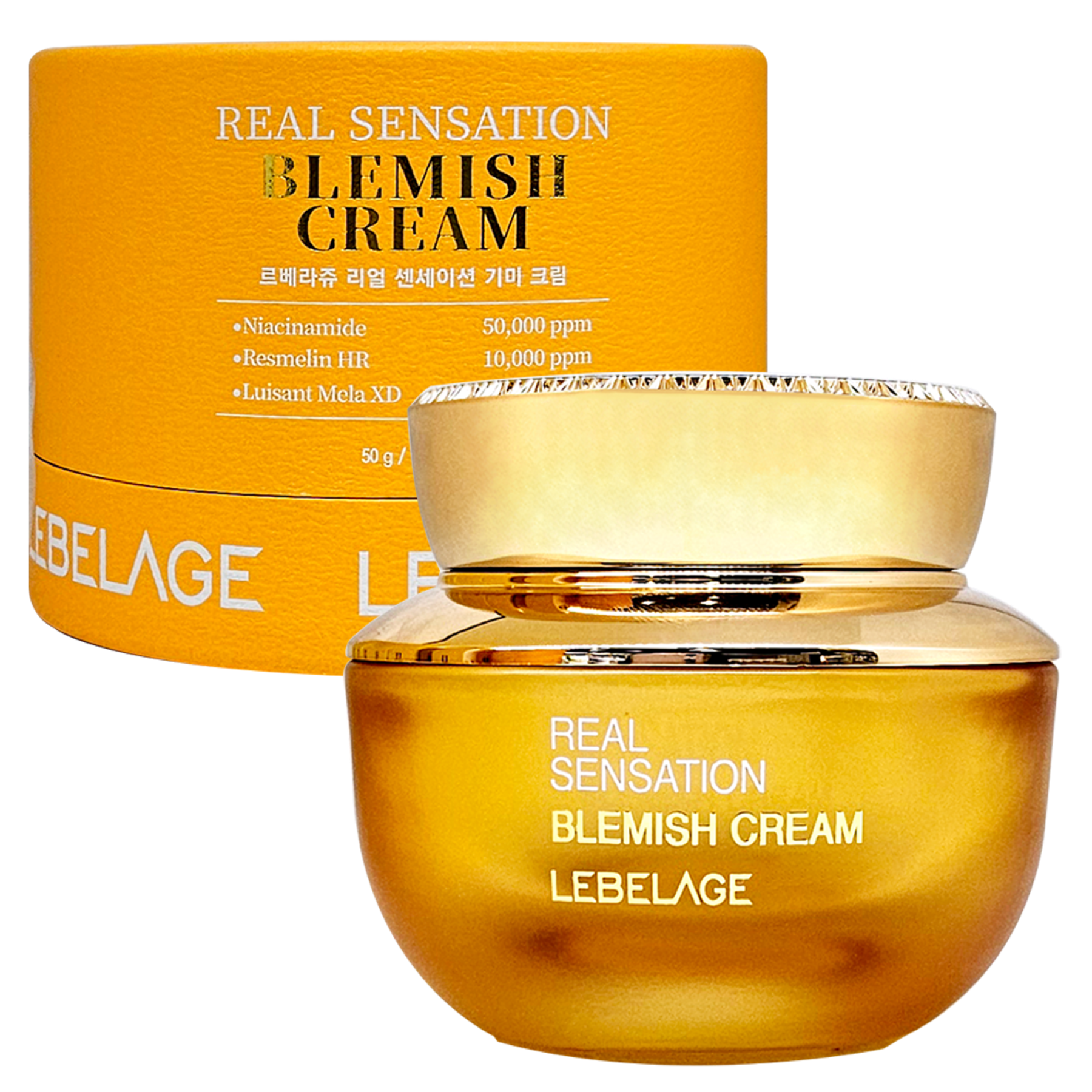 Crema de fata cu niacinamide Blemish Real Sensation, 50 g, Lebelage