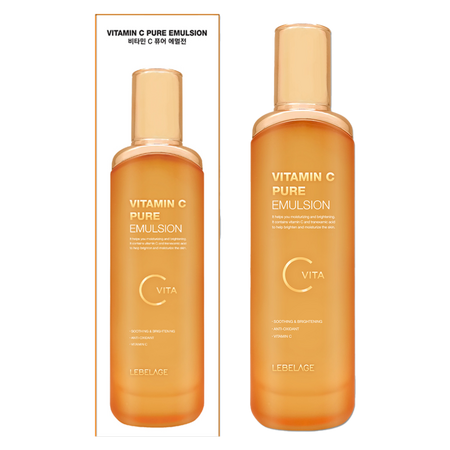 Emulsie pentru fata si gat cu  Vitamin C si acid tranexamic, 120 ml, Lebelage