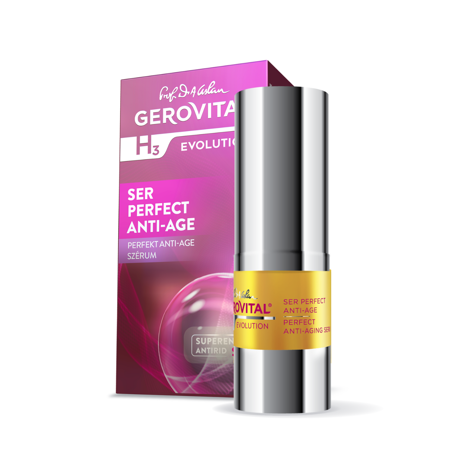 Ser Perfect Anti-Age Gerovital H3 Evolution, 15 ml, Farmec