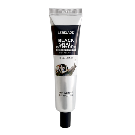 Crema contur ochi cu extract de melc si centela asiatica Black Snail, 40 ml, Lebelage