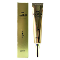 Crema contur ochi antiageing  cu adenozina 24K Gold, 40 ml, Lebelage