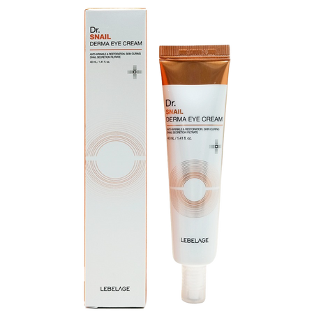 Crema contur ochi antiageing cu extract de melc si colagen Dr Snaill, 40 ml, Lebelage