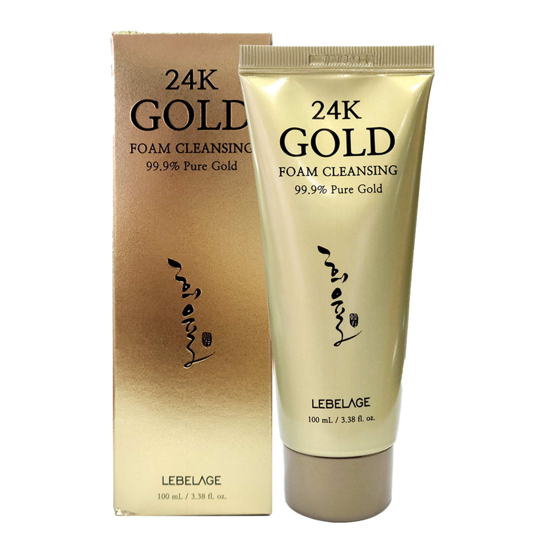 Spuma de curatare fata 24K Gold, 100 ml, Lebelage