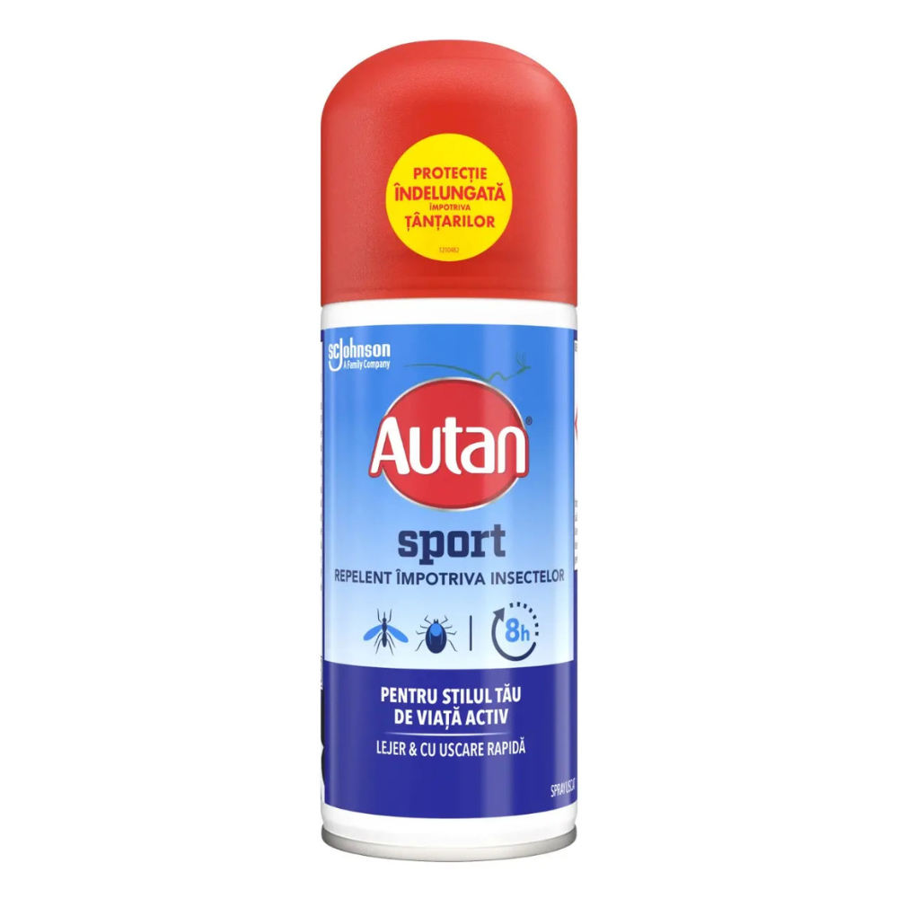 Repelent impotriva insectelor, Sport, 100 ml, Autan
