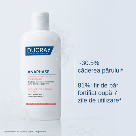 Sampon complementar impotriva caderii parului Anaphase, 200 ml, Ducray 697890